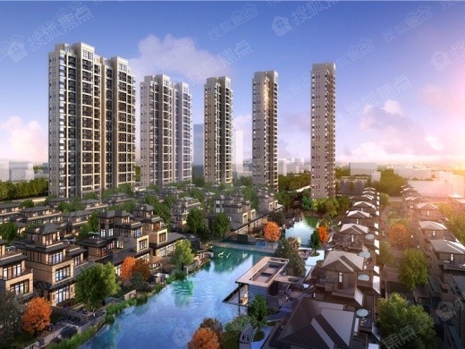 萬科蘭喬圣菲選用新潔源輕質抹灰石膏