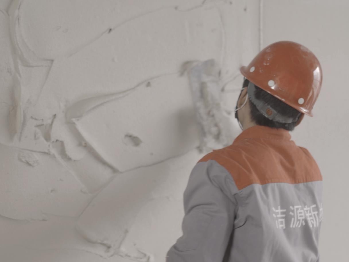 輕質(zhì)抹灰石膏手工、機噴抹灰施工不同要點